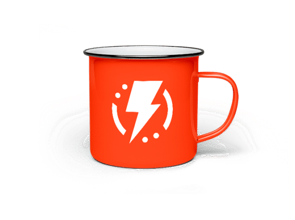 White Enamel Mug - Imagem 2